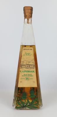 Laphroaig 16 Year Old Single Malt Scotch Whisky, 1968 destilliert, Schottland - Vini e spiriti
