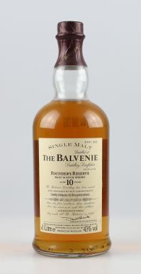 10 Years Old Single Malt Scotch Whisky Founder´s Reserve, The Balvenie, Schottland, Literflasche - Vini e spiriti