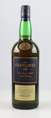18 Years Old Pure Single Malt Scotch Whisky, The Glenlivet, Schottland, Literflasche - Wines and Spirits powered by Falstaff