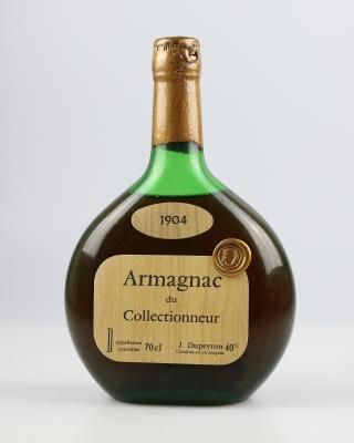 1904 Armagnac du Collectionneur AOC, J. Dupeyron, Frankreich, 0,7 l, in OHK - Víno a lihoviny