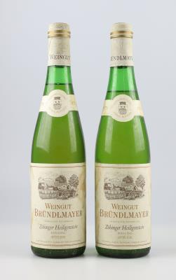 1973 Riesling Ried Zöbinger Heiligenstein Spätlese, Weingut Bründlmayer, Kamptal, 2 Flaschen - Wines and Spirits powered by Falstaff