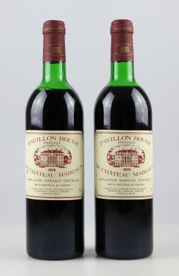 1978 Pavillon Rouge du Château Margaux, Bordeaux, 92 Cellar Tracker-Punkte, 2 Flaschen - Die große Oster-Weinauktion powered by Falstaff