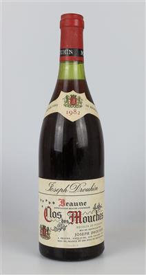 1982 Beaune AOC Clos des Mouches, Maison Joseph Drouhin, Burgund, 88 Falstaff-Punkte - Víno a lihoviny