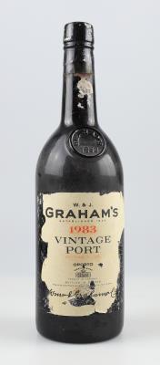 1983 Graham's Vintage Port DOC, W. & J. Graham’s, Portugal, 92 Cellar Tracker-Punkte, 0,75 l - Víno a lihoviny