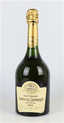 1989 Champagne Taittinger Millésime Brut Blanc de Blancs AOC, Frankreich - Vini e spiriti