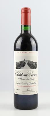 1989 Château Canon, Bordeaux, 92 Cellar Tracker-Punkte - Wines and Spirits powered by Falstaff