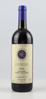 1993 Sassicaia Vino da Tavola, Tenuta San Guido, Toskana, 92 Falstaff-Punkte - Die große Oster-Weinauktion powered by Falstaff