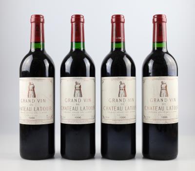 1996 Château Latour, Bordeaux, 97 Falstaff-Punkte 4 Flaschen - Vini e spiriti