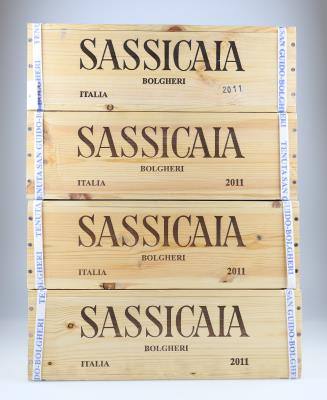 2011 Sassicaia Bolgheri DOC, Tenuta San Guido, Toskana, 96 Falstaff-Punkte, 4 Flaschen Magnum in OHK - Die große Oster-Weinauktion powered by Falstaff