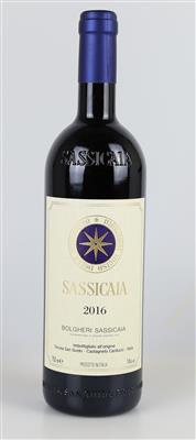 2016 Sassicaia Bolgheri Sassicaia DOC, Tenuta San Guido, Toskana, 100 Falstaff und Parker-Punkte, in OVP - Vini e spiriti