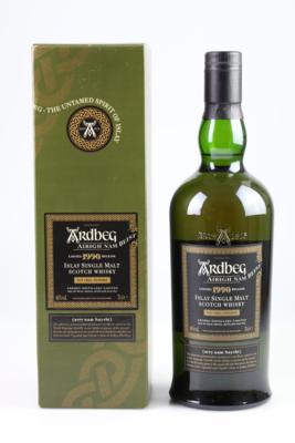 1990 Ardbeg Airigh Nam Beist Limited Release non chill-filtered Islay Single Malt Scotch Whisky, Ardbeg, Schottland, 0,7 l - Wines and Spirits powered by Falstaff