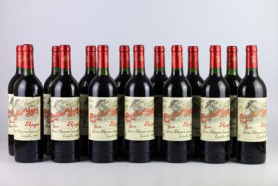 1991 Rioja DOCa Castillo Ygay Gran Reserva Especial, Marqués de Murrieta, La Rioja, 90 Falstaff-Punkte, 14 Flaschen - Vini e spiriti