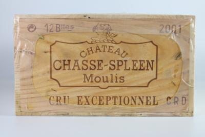 2001 Château Chasse-Spleen, Bordeaux, 90 Falstaff-Punkte, 12 Flaschen, in OHK - Víno a lihoviny