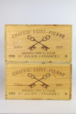 2001 Château Saint-Pierre, Bordeaux, 90 Cellar Tracker-Punkte, 24 Flaschen, in OHK - Die große Herbst-Weinauktion powered by Falstaff