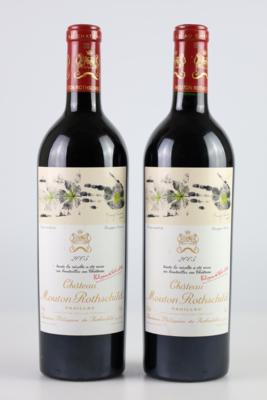 2005 Château Mouton Rothschild, Bordeaux, 98 Parker-Punkte, 2 Flaschen - Wines and Spirits powered by Falstaff