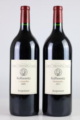2009, 2011 Steinzeiler, Weingut Kollwentz, Burgenland, 94 und 95 Falstaff-Punkte, 2 Magnum - Wines and Spirits powered by Falstaff