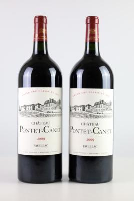 2009 Château Pontet-Canet, Bordeaux, 100 Parker-Punkte, 2 Flaschen Magnum - Víno a lihoviny