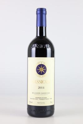 2014 Sassicaia, Tenuta San Guido, Toskana, 95 Wine Enthusiast-Punkte - Wines and Spirits powered by Falstaff