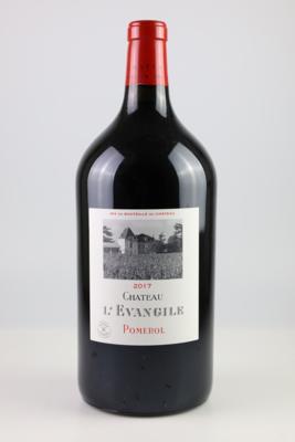 2017 Château L'Évangile, Bordeaux, 95 Falstaff-Punkte, Doppelmagnum - Víno a lihoviny