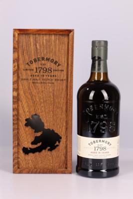 15 Years Old Tobermory Single Malt Scotch Whisky Limited Edition, Tobermory, Schottland, 92 Wine Enthusiast-Punkte, 0,7 l in OHK - Die große Frühjahrs-Weinauktion powered by Falstaff