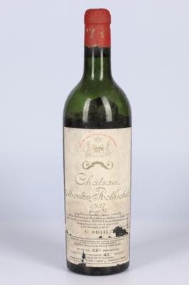 1937 Château Mouton Rothschild, Bordeaux, 96 Cellar Tracker-Punkte - Die große Frühjahrs-Weinauktion powered by Falstaff