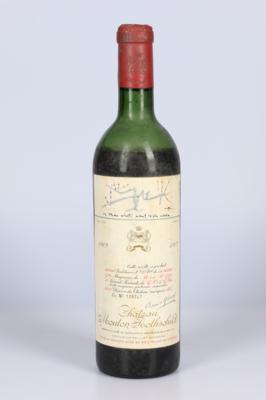 1962 Château Mouton Rothschild, Bordeaux, 92 Cellar Tracker-Punkte - Die große Frühjahrs-Weinauktion powered by Falstaff