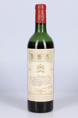 1964 Château Mouton Rothschild, Bordeaux, 91 Cellar Tracker-Punkte - Wines and Spirits powered by Falstaff