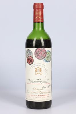 1978 Château Mouton Rothschild, Bordeaux, 92 Cellar Tracker-Punkte - Die große Frühjahrs-Weinauktion powered by Falstaff