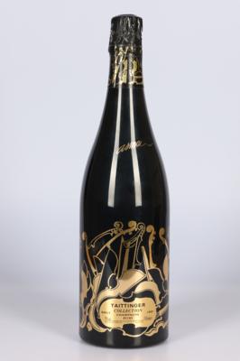 1981 Champagne Taittinger Collection Arman Brut AOC, Champagne, 90 Cellar Tracker-Punkte, in OVP - Vini e spiriti