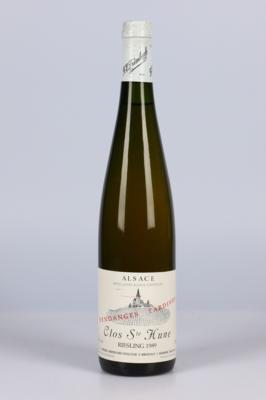 1989 Riesling Clos Ste Hune Vendage Tardive, Domaine Trimbach, Elsass, 94 Wine Spectator-Punkte - Víno a lihoviny