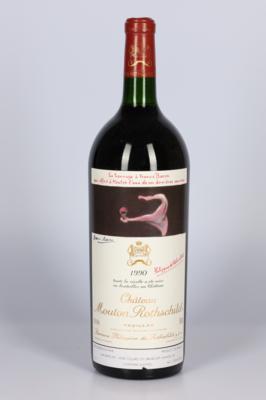 1990 Château Mouton Rothschild, Bordeaux, 92 Cellar Tracker-Punkte, Magnum - Vini e spiriti