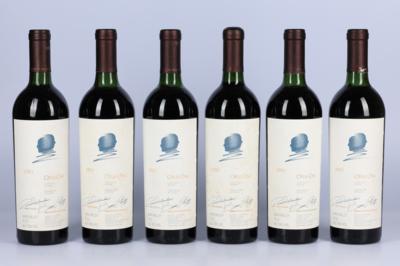 1990 Opus One, Opus One Winery, Kalifornien, 96 Wine Spectator-Punkte, 6 Flaschen, in OHK - Die große Frühjahrs-Weinauktion powered by Falstaff