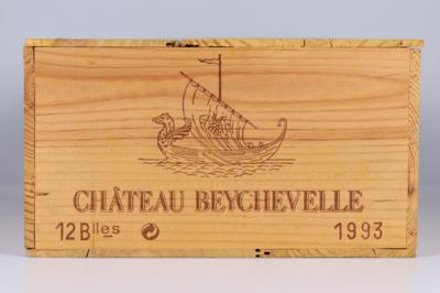 1993 Château Beychevelle, Bordeaux, 89 Cellar Tracker-Punkte, 12 Flaschen, in OHK - Die große Frühjahrs-Weinauktion powered by Falstaff
