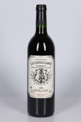 1993 Château La Conseillante, Bordeaux, 90 Cellar Tracker-Punkte - Wines and Spirits powered by Falstaff