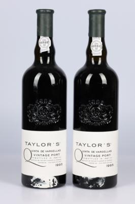 1995 Taylor’s Quinta de Vargellas Vintage Port DOC, Taylor’s, Douro, 95 Falstaff-Punkte, 2 Flaschen - Vini e spiriti