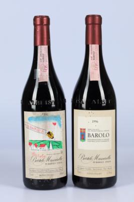 1996 Barolo DOCG, Bartolo Mascarello, Piemont, 92 Cellar Tracker-Punkte, 2 Flaschen - Víno a lihoviny