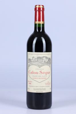 1996 Château Calon-Ségur, Bordeaux, 92 Cellar Tracker-Punkte - Die große Frühjahrs-Weinauktion powered by Falstaff