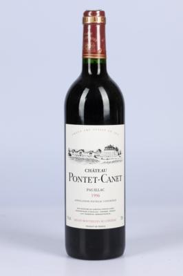 1996 Château Pontet-Canet, Bordeaux, 92 Cellar Tracker-Punkte - Die große Frühjahrs-Weinauktion powered by Falstaff