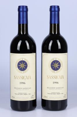 1996 Sassicaia, Tenuta San Guido, Toskana, 92 Cellar Tracker-Punkte, 2 Flaschen - Die große Frühjahrs-Weinauktion powered by Falstaff
