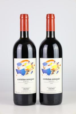 1997 Barolo DOCG Conteisa Cerequio, Gromis da Gaja, Piemont, 98 Parker-Punkte, 2 Flaschen - Die große Frühjahrs-Weinauktion powered by Falstaff