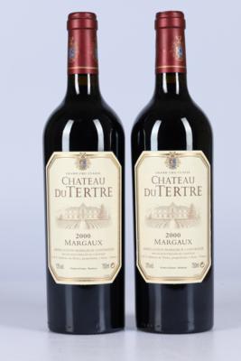 2000 Château du Tertre, Bordeaux, 90 Falstaff-Punkte, 2 Flaschen - Víno a lihoviny
