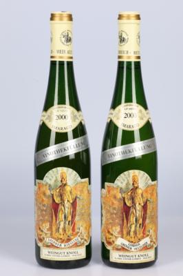 2000 Grüner Veltliner Loibner Vinothekfüllung Smaragd und 2000 Riesling Loibner Vinothekfüllung  Smaragd, Weingut Knoll, Niederösterreich, 2 Flaschen - Vini e spiriti