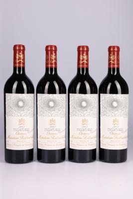 2002 Château Mouton Rothschild, Bordeaux, 95 Falstaff-Punkte, 4 Flaschen - Víno a lihoviny