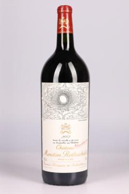 2002 Château Mouton Rothschild, Bordeaux, 95 Falstaff-Punkte, Magnum - Víno a lihoviny