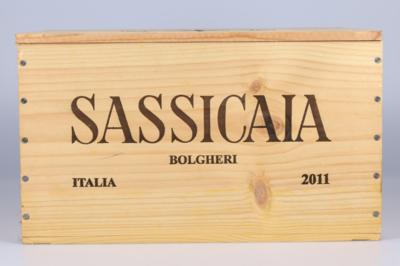 2011 Sassicaia, Tenuta San Guido, Toskana, 96 Falstaff-Punkte, 6 Flaschen, in OHK - Vini e spiriti