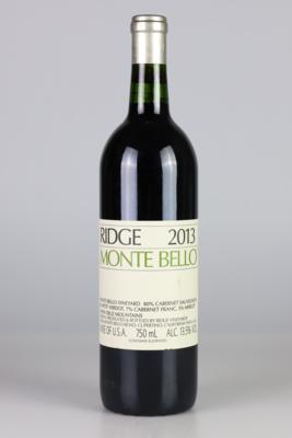2013 Monte Bello, Ridge Vineyards, Kalifornien, 100 Parker-Punkte - Wines and Spirits powered by Falstaff