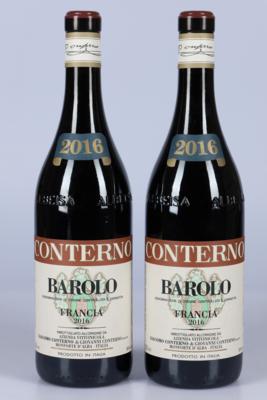 2016 Barolo DOCG Francia, Giacomo Conterno, Piemont, 96 Parker-Punkte, 2 Flaschen - Vini e spiriti