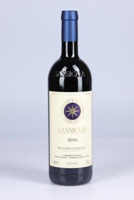 2016 Sassicaia, Tenuta San Guido, Toskana, 100 Falstaff-Punkte - Víno a lihoviny