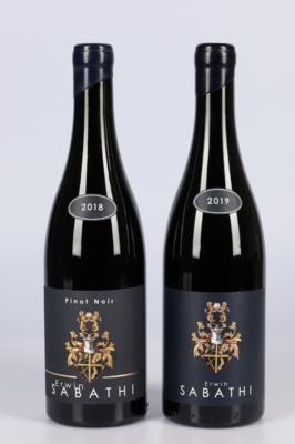 2018, 2019 Pinot Noir, Weingut Erwin Sabathi, Steiermark, 2 Flaschen - Die große Frühjahrs-Weinauktion powered by Falstaff