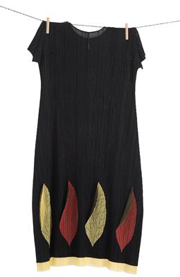 Issey Miyake - Pleats Please Dress, - Vintage Mode und Accessoires